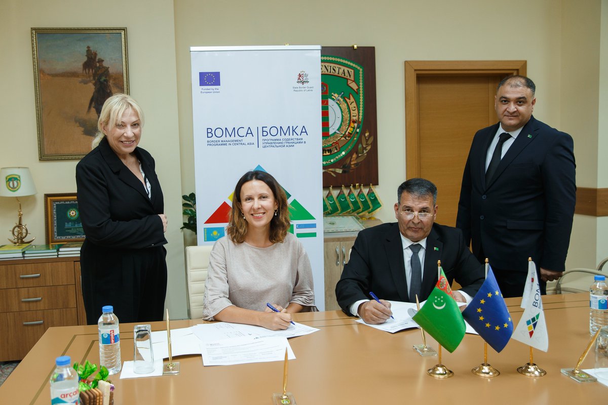 Border Management Programme in Central Asia tweet media