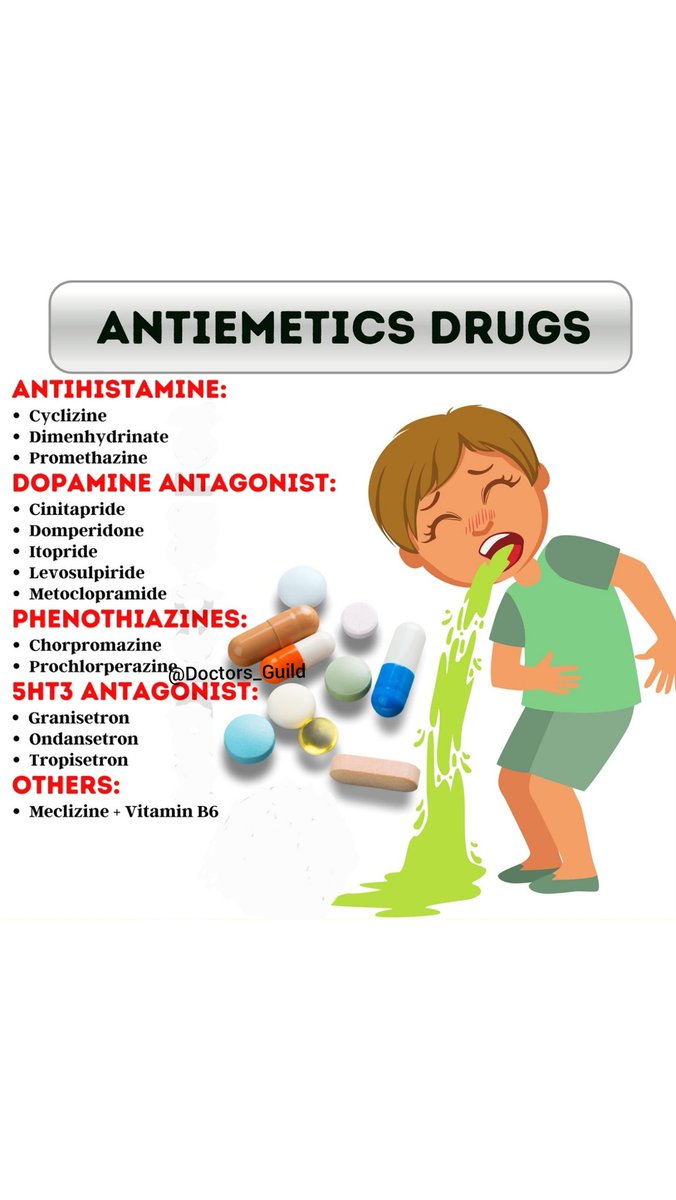 Doctors_GUILD's tweet photo. ANTIEMETICS DRUGS https://t.co/bfP639cwFU