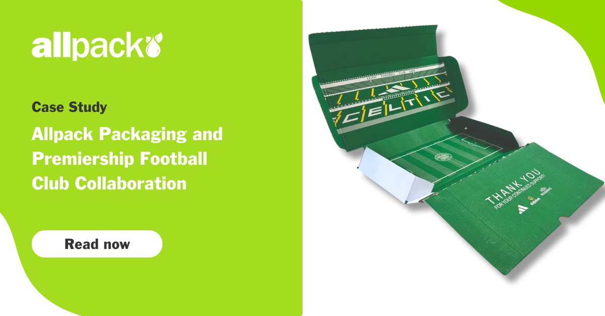 We love creating unboxing experiences that customers remember 💚📦

See how we helped Celtic FC elevate their eCommerce packaging — combining design, sustainability &amp; fan experience in one winning solution ⚽️✨

👉 Read the case study: hubs.ly/Q03yrTNM0

#Allpack #CelticFC