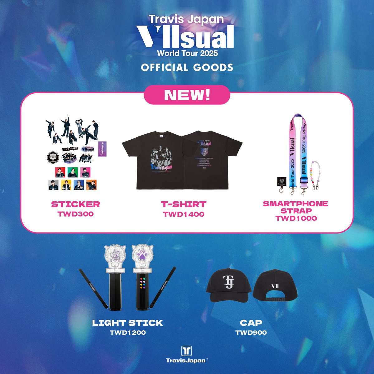 トラジャ ワルツ 台湾 台北 Travis Japan World Tour 2025 VIIsual