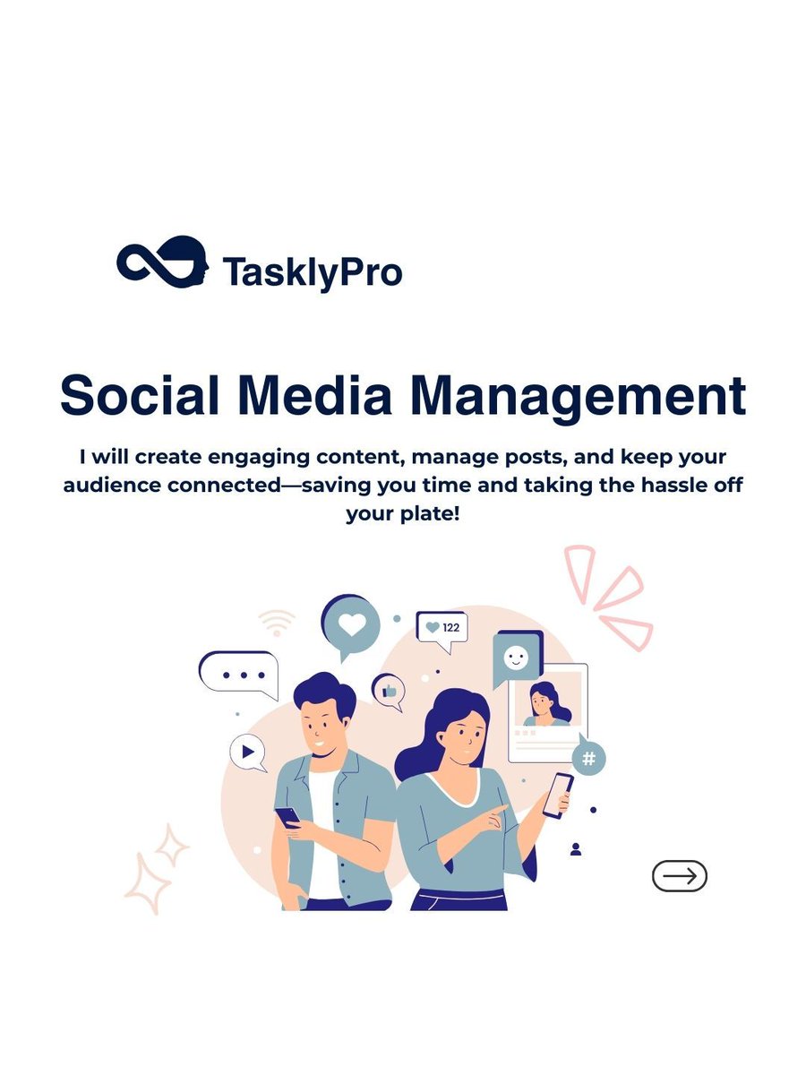 TasklyPro's tweet image. Hi, I’m TasklyPro!
Your go-to Virtual Assistant for administrative tasks, social media management, content creation, and basic video editing. 

💬 DM me and let’s get started! 

 linktr.ee/taskly_pro 

#VirtualAssistant #VAservices#TaskManagement #TasklyPro #YourTaskAlly
