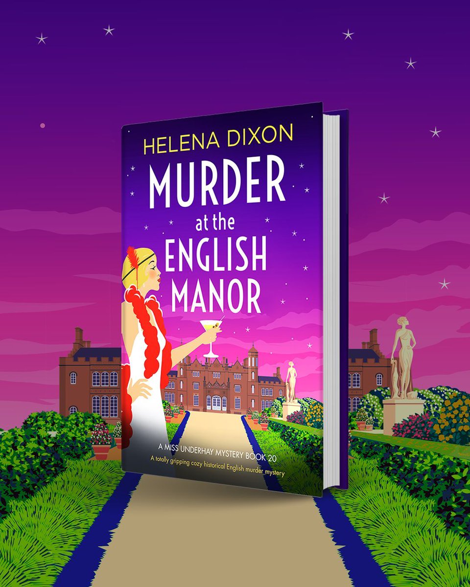 Relax with a golden age style mystery.  Read FREE on KU 🍸 Perfect for Agatha Christie fans🔍 Murder at the English Manor. 🔍 A missing maid and a rambling country house on the edge of Dartmoor. buff.ly/jaLbiXO 🐶