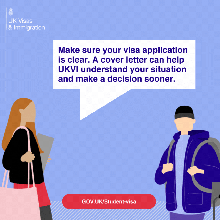 TOP TIP: If your bank statement has large deposits
or unclear funds, or if you have gaps in your education, it may
help to include a cover letter explaining them.

For further details:
gov.uk/student-visa/d…
#UKStudentvisa