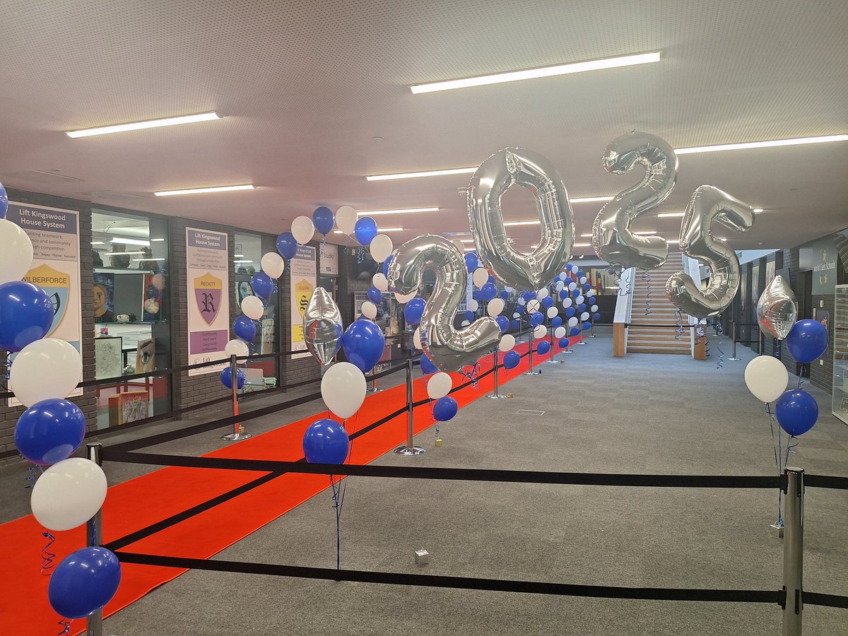 Kingswood_Acad's tweet photo. We are very excited to be greeting students from Cohort 2025 this morning to see them collect their GCSE results. #OutstandingLearning https://t.co/Xl7C62tA12