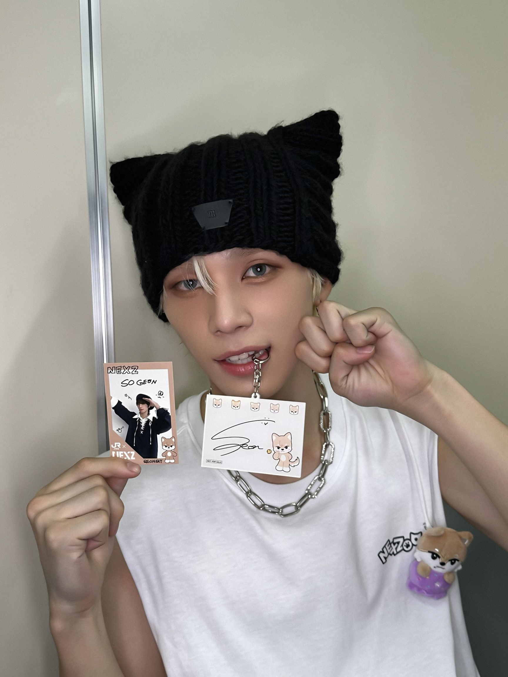 NEXZ アクリルキーホルダー SO GEON NEXZ JR推し旅 オリジナルアクリル