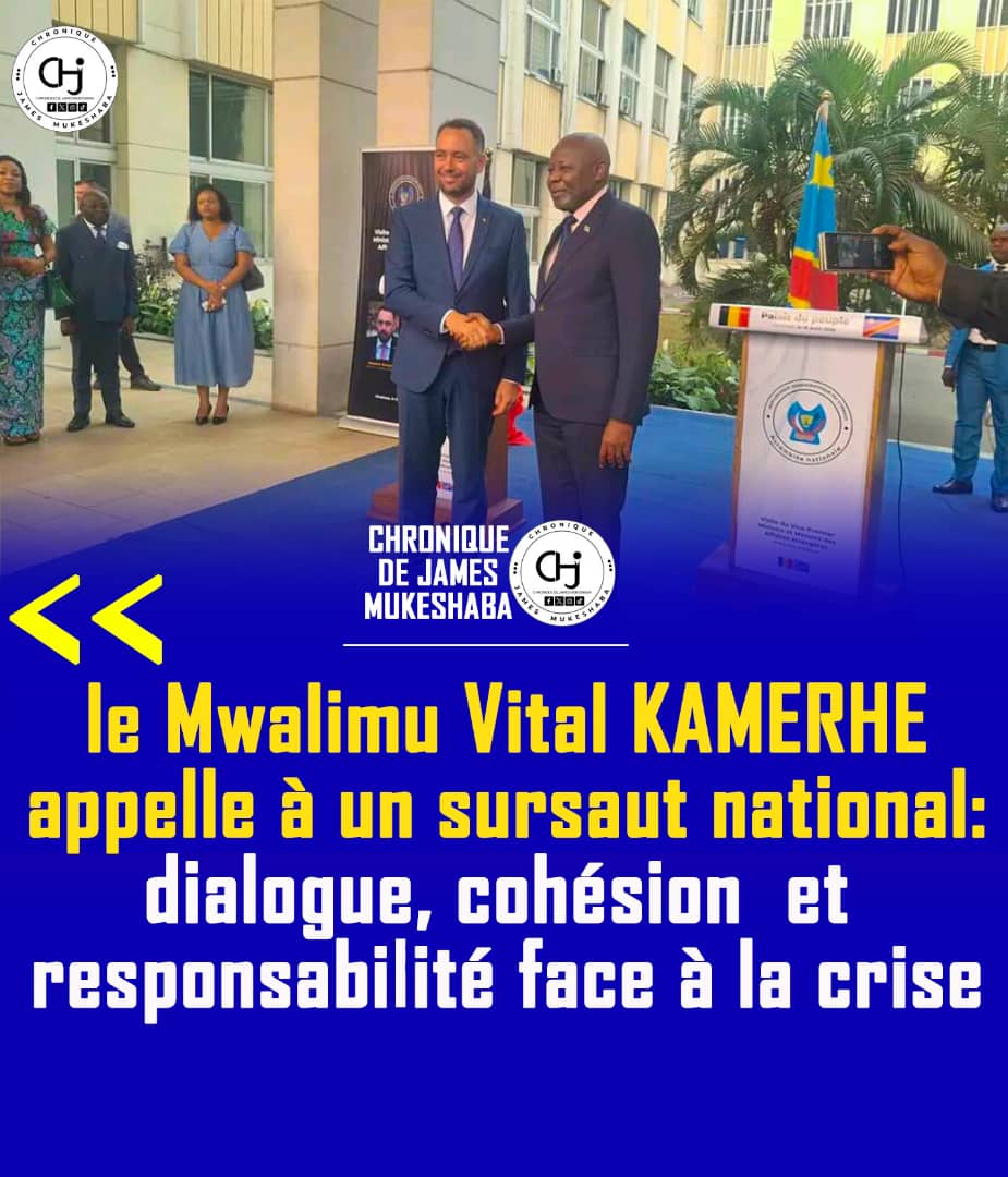 FISTON EKILA (@jeanekila) on Twitter photo Les propos du président <a href="/VitalKamerhe1/">Vital Kamerhe</a> rappellent une vérité essentielle : seule l’unité nationale garantit un Congo fort et stable. Un dialogue inclusif dépasse les clivages partisans et trace la voie vers un avenir partagé et meilleur.
#UnitéNationale #DialogueInclusif #RDC Les propos du président <a href="/VitalKamerhe1/">Vital Kamerhe</a> rappellent une vérité essentielle : seule l’unité nationale garantit un Congo fort et stable. Un dialogue inclusif dépasse les clivages partisans et trace la voie vers un avenir partagé et meilleur.
#UnitéNationale #DialogueInclusif #RDC