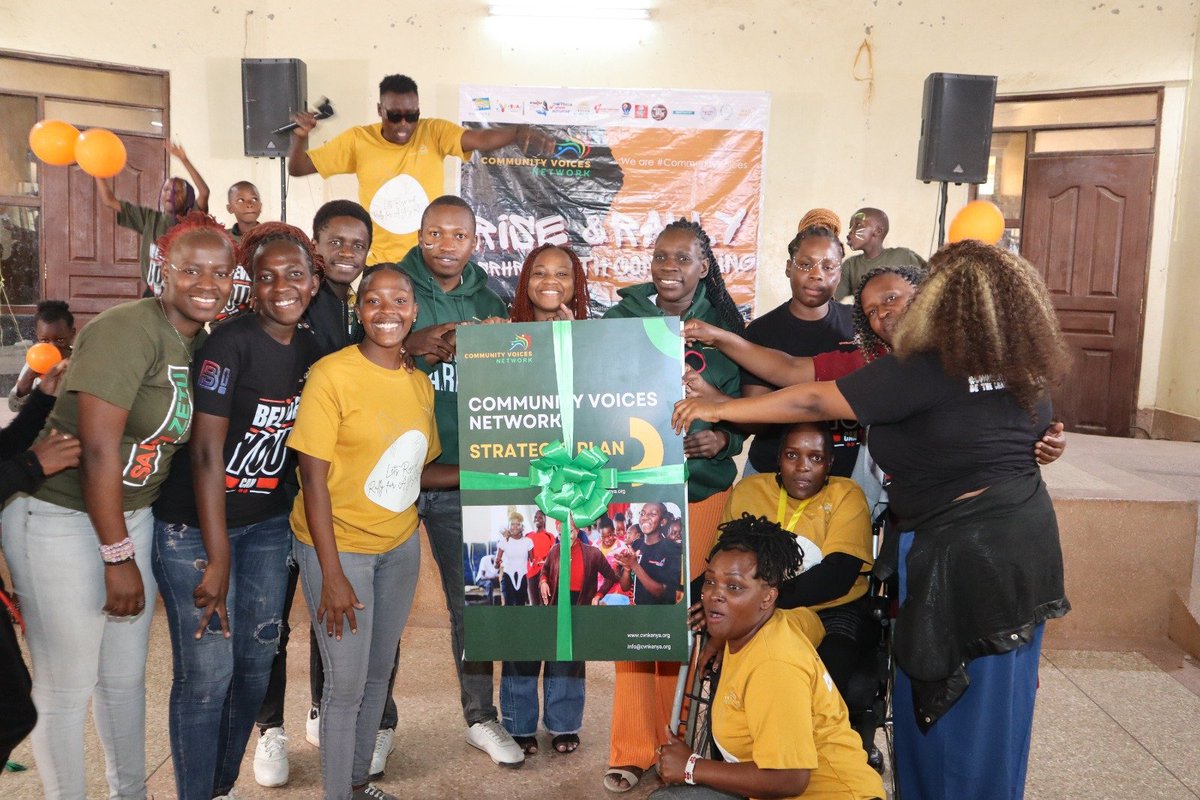 SautiZetu254's tweet photo. We are still in the celebratory mode !

This Strategic Plan carries the weight of lived experiences and has been crafted together with the wisdom of our stakeholders, making sure that our steps align with the heartbeat of the community we serve
#CommunityVoicesNetwork 
#SautiZetu https://t.co/QpO2jM7IXj