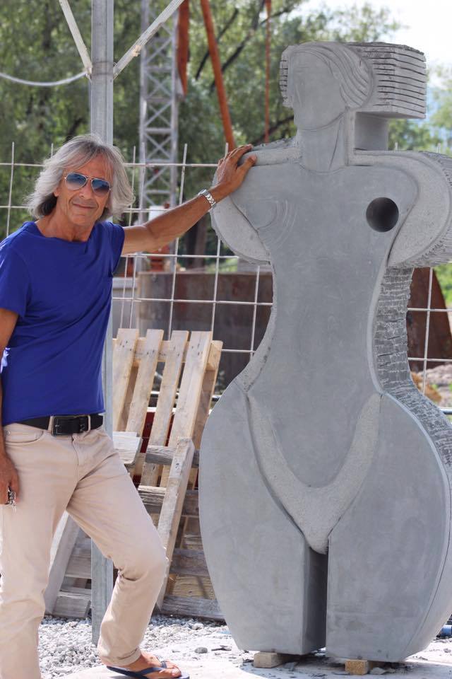 #scultura - Pietra di Sarnico - Lago d'Iseo Franciacorta Paratico (Brescia) - 2016
