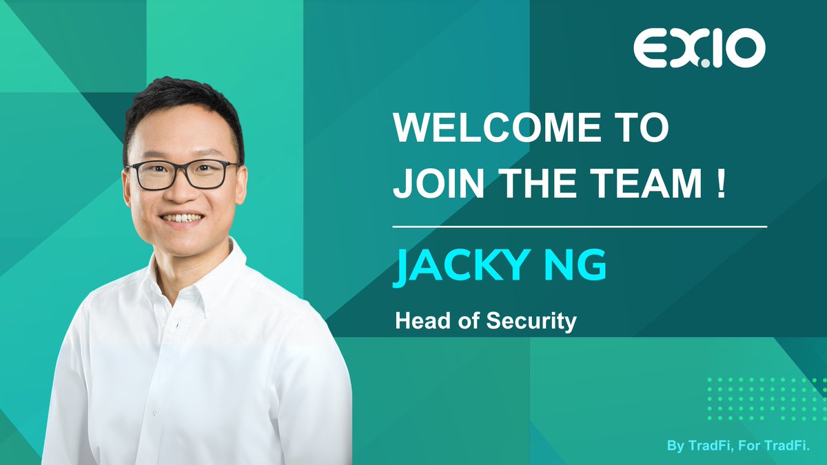 🌟 Exciting News! We are delighted to welcome Dr. Jacky Ng as our new Head of Security! 🌟

🔹 Dr. Jacky Ng joins EX.IO with a distinguished career spanning over 17 years in innovation and technology leadership, specializing in cybersecurity and payment systems