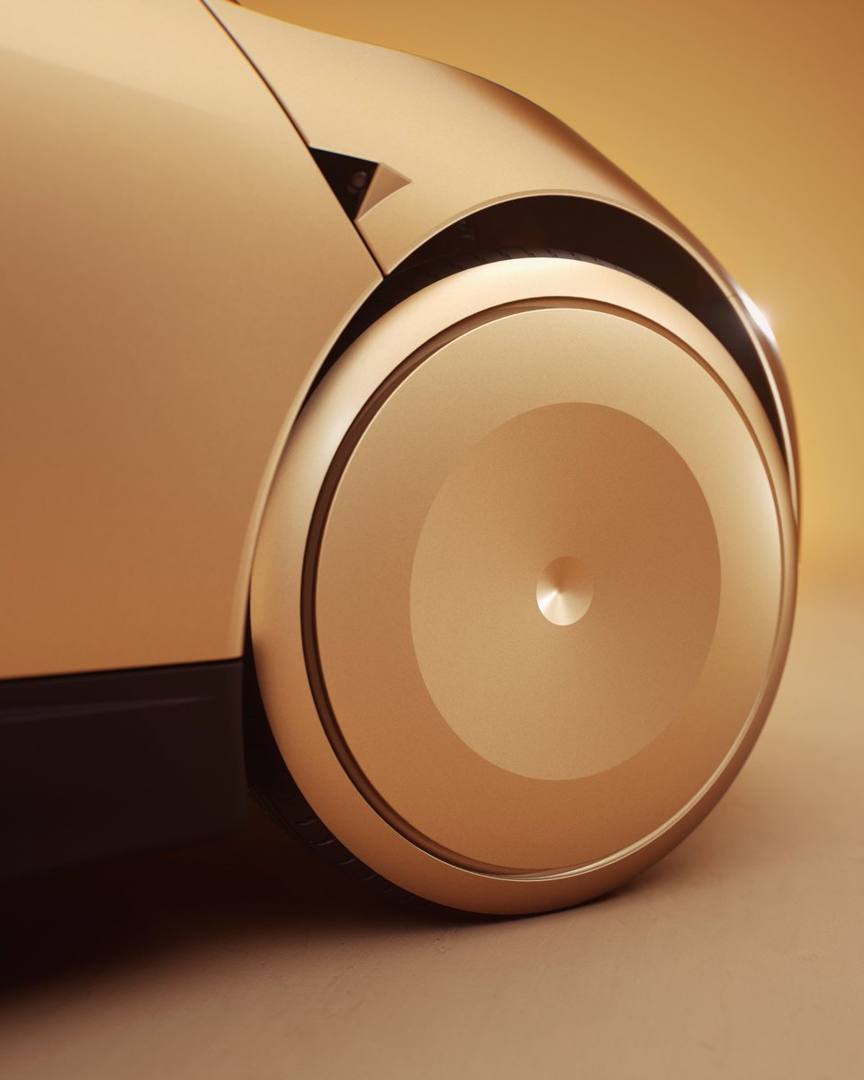 MubbaM2's tweet image. &quot;Looks less like a car and more like a golden spaceship 🚀✨ Streets will turn into sci-fi movie sets with this design! 🔥
@elonmusk @Tesla #Robotaxi #FutureOfTransport #TeslaDesign&quot;