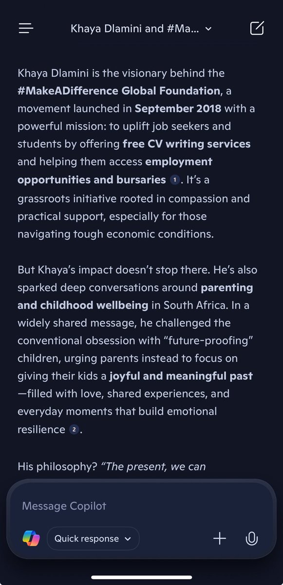 #MakeADifference #BeADifference