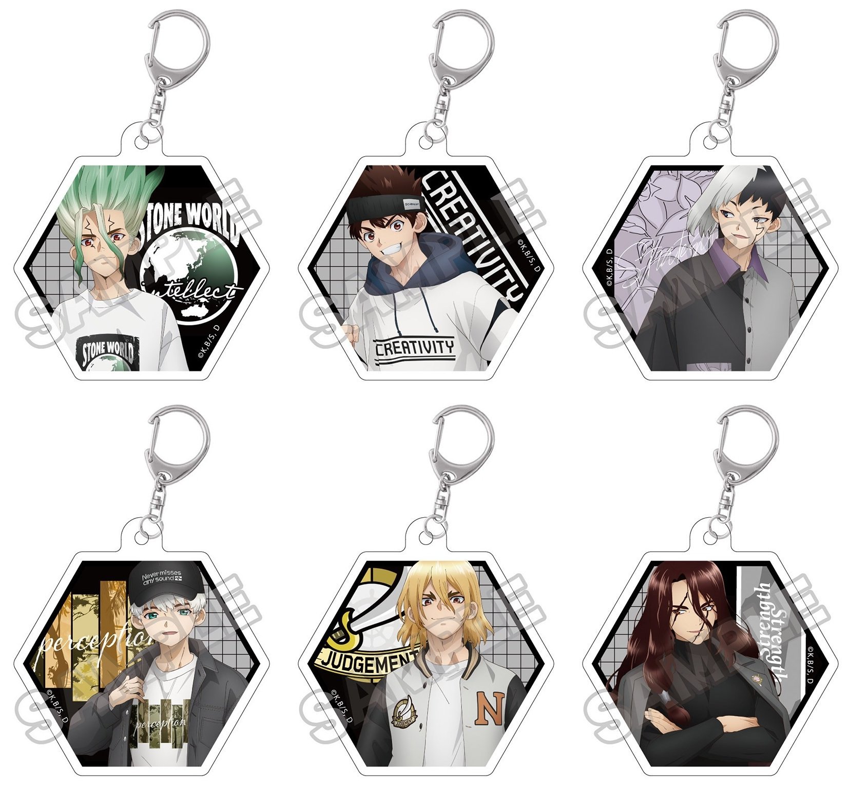 Dr.STONE　グッズまとめ　24点 Dr．STONE ラバーストラップコレクション(1pcs)