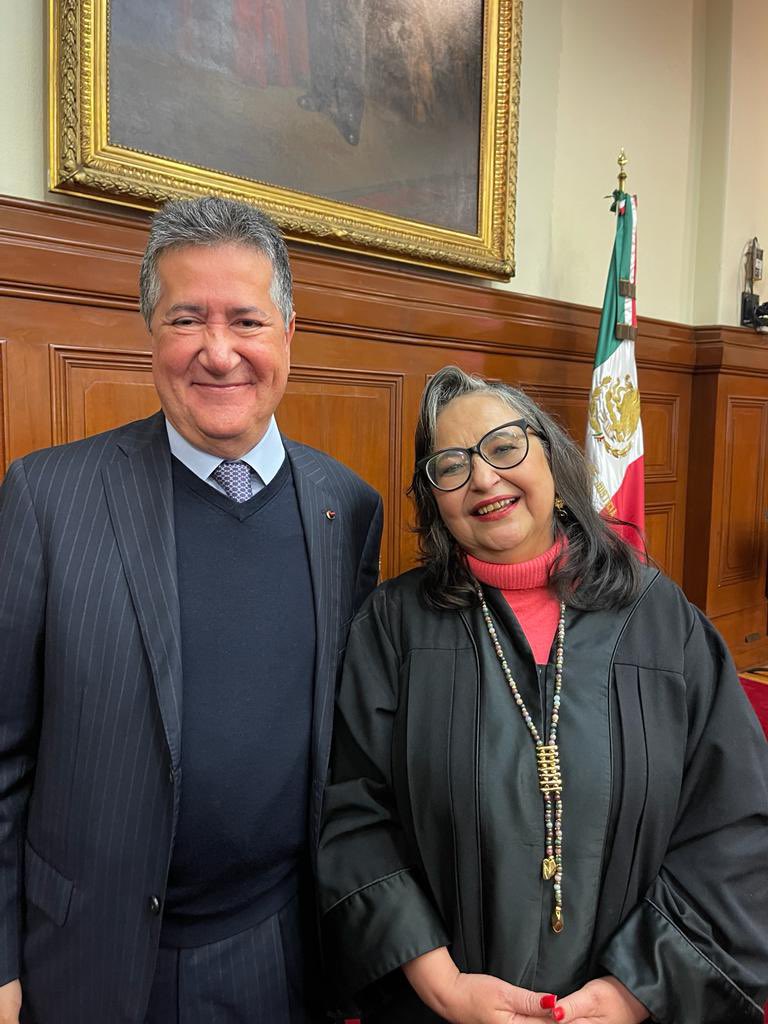 Mis respetos para la Ministra Norma Piña, y para sus pares, Pardo Rebolledo, Ríos Farjat, Gutiérrez Ortiz Mena y Javier Laynez. Créanme, los vamos a extrañar. Pasarán a la historia por su valentía y honestidad personal e intelectual.