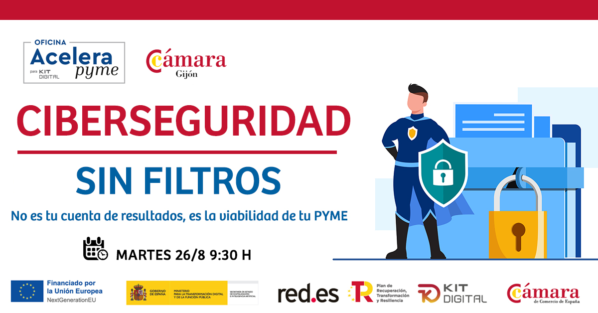 No dejes que los ciberataques te tomen por sorpresa.  Esta jornadas,  te dará las claves para estar siempre un paso por delante. #Ciberseguridad 

Inscripciones 👇
ow.ly/2NYh50WCBOw