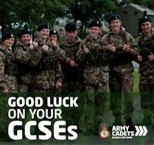National Army Cadet Command Sergeant Major (@nationalacsmi) on Twitter photo Best of luck to all of our cadets with their GCSE results today and best wishes for your next steps 🫶🫡
<a href="/ArmyCadetsUK/">Army Cadets UK</a>
<a href="/ArmyCadetsHoW/">Army Cadets Head of Wellbeing</a>
<a href="/AC_INCLUSION/">Army Cadets - Lead D&I Advisor</a>
<a href="/ColCadetsArmy/">National Colonel Cadets</a> Best of luck to all of our cadets with their GCSE results today and best wishes for your next steps 🫶🫡
<a href="/ArmyCadetsUK/">Army Cadets UK</a>
<a href="/ArmyCadetsHoW/">Army Cadets Head of Wellbeing</a>
<a href="/AC_INCLUSION/">Army Cadets - Lead D&I Advisor</a>
<a href="/ColCadetsArmy/">National Colonel Cadets</a>