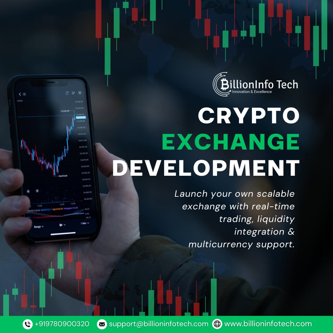 billioninfotech's tweet image. 🚀 Ready to enter the world of #digitalassets?
With Billion Info Tech - #CryptoExchange Development, you can launch your own scalable exchange.
Build your future in crypto today! 🌐
👉 Learn more: billioninfotech.com
#CryptoExchangeDevelopment #BlockchainSolutions #Crypto