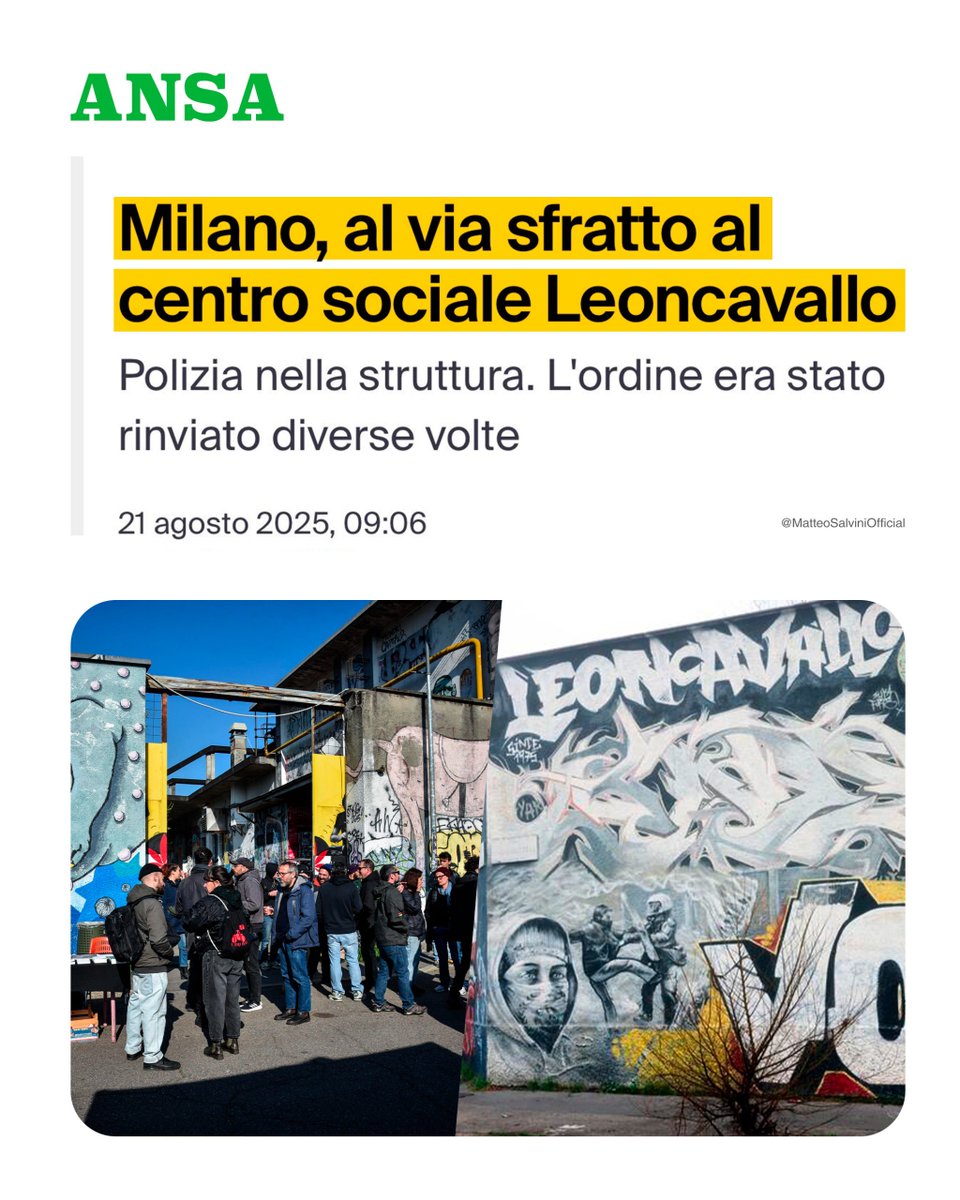 Matteo Salvini tweet media
