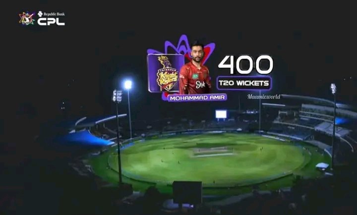 Mohammad Amir has become the 2nd Pakistani cricketer to reach the milestone of 400 T20 wickets. 

413 - Wahab Riaz
400 - Mohammad Amir*
389 - Sohail Tanvir
375 - Imad Wasim
347 - Shahid Afridi
345 - Shadab Khan