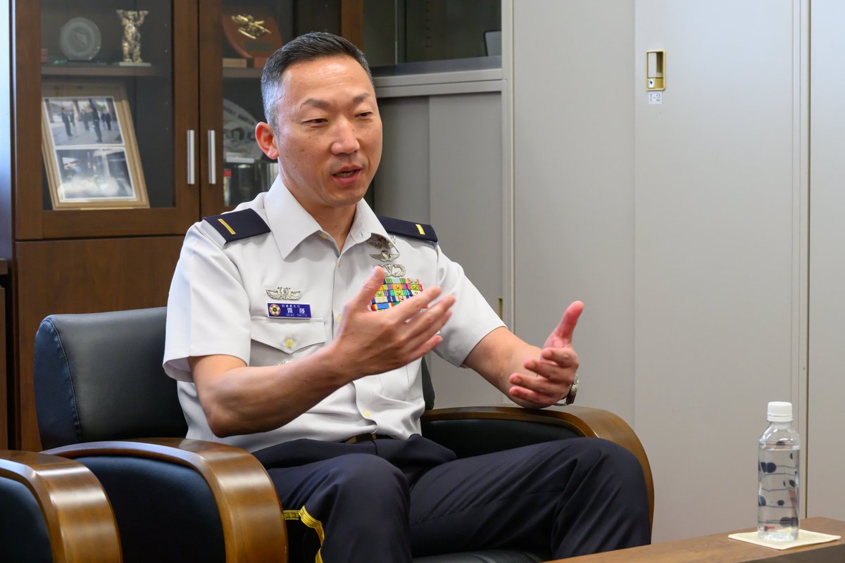 8月19日、#齋藤高行統幕最先任 は、カルロス・ダミアン在日米軍最先任