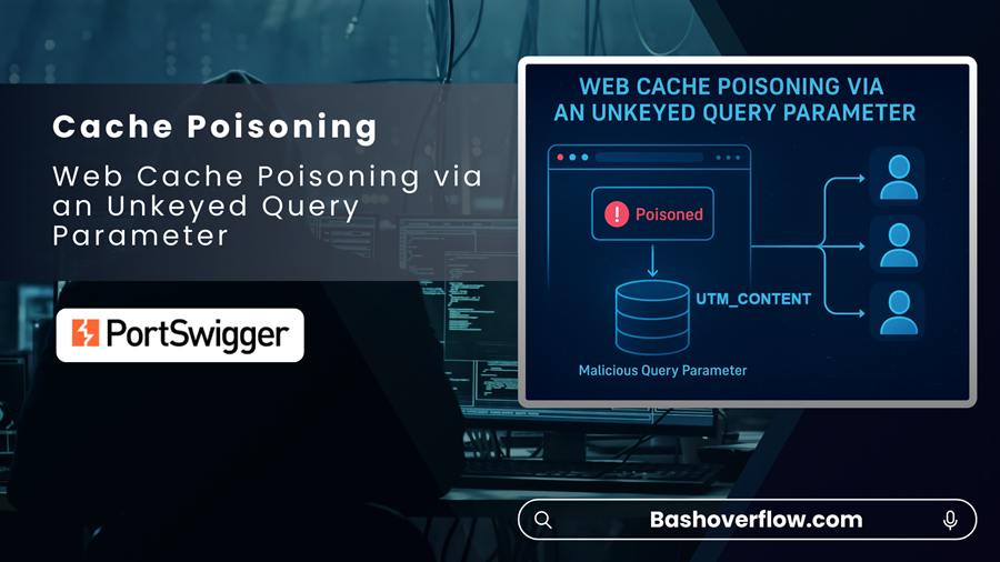 _havij's tweet image. Web Cache Poisoning via an Unkeyed Query Parameter

Link: bashoverflow.com/web-cache-pois…

#webcachepoisoning #unkeyedqueryparameter #cachepoisoningxss #bugbounty