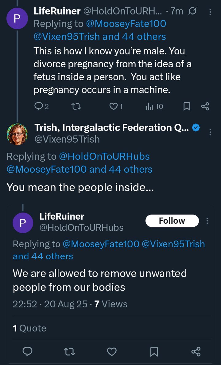 If you just let them talk long enough, they will always contradict themselves. 🤣🤣