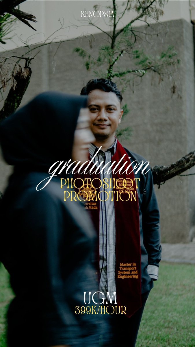 Andrysiantury's tweet photo. Udah lama ga aktif di X. Update promo yak siapa tau ada yang berminat hehe 

#wisuda #graduation #ugm2025 #fotowisuda https://t.co/51x8qMkywe