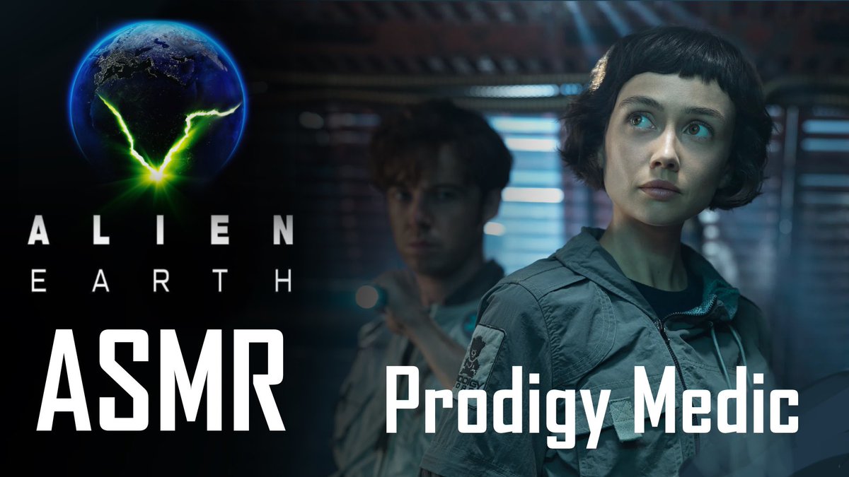 minervawhispers's tweet photo. Alien Earth ASMR Roleplay | Prodigy Medic Treats Your Wounds | Xenomorph Ambience | Scottish Accent – USCSS Maginot Crashsite

https://t.co/3iTUoaSirU
#AlienEarth #Alien #ASMR #Xenomorph https://t.co/uVBdPKJhzL