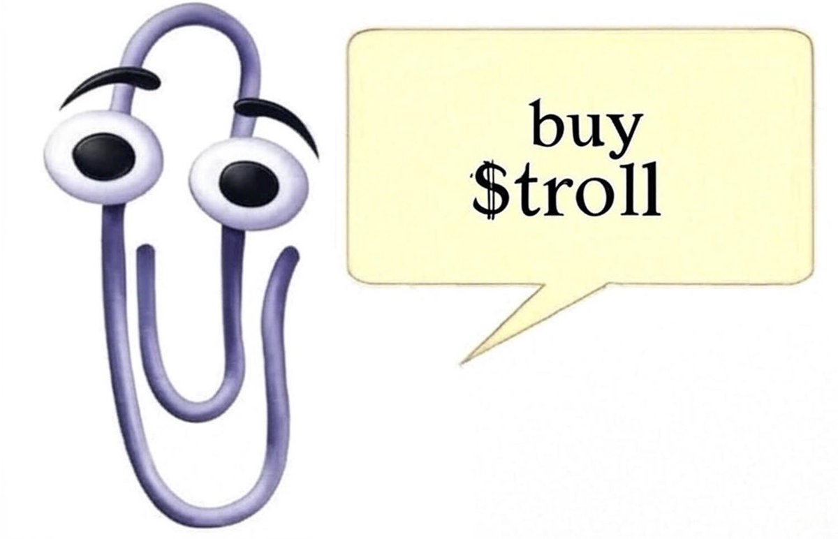 michyexe's tweet photo. Yes, they made a profit from YZY.

What will they buy now?

They'll buy the $TROLL and $CLIPPY they sold to buy $YZY.
And even more than they sold.

20% discount over. 

SEND HIGHER NOW. https://t.co/EO39BO4u9z
