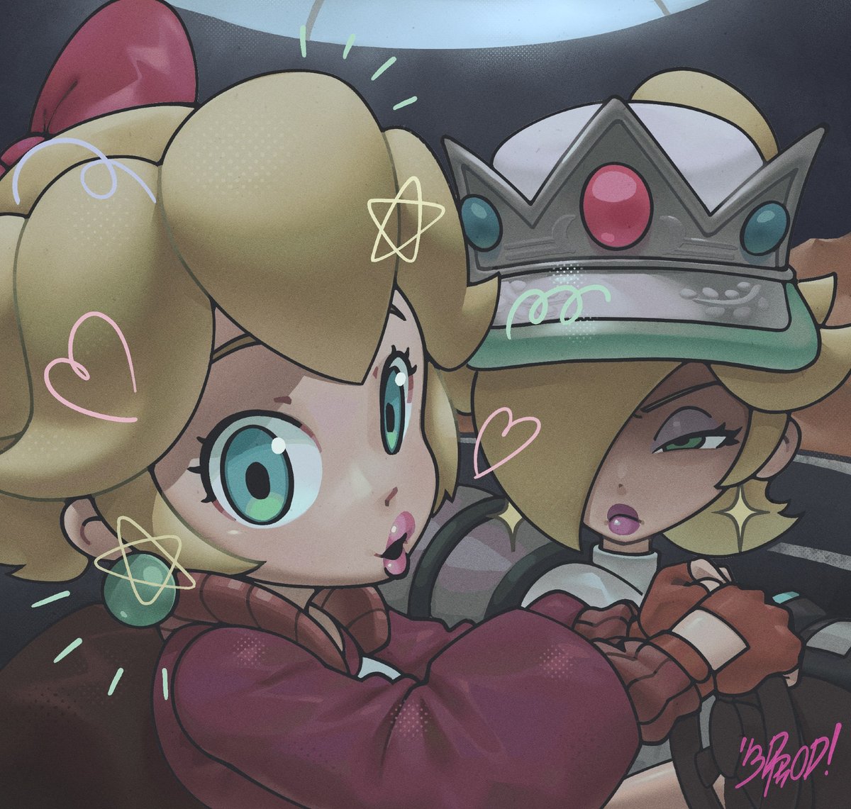 Peach and Rosalina can't be beat