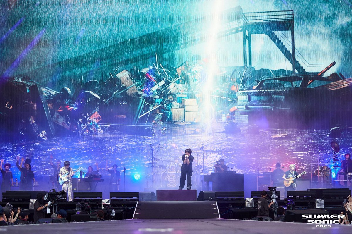 TOKYO DAY1⚡ MARINE STAGE①⚓ #FALLOUTBOY #Official髭男dism