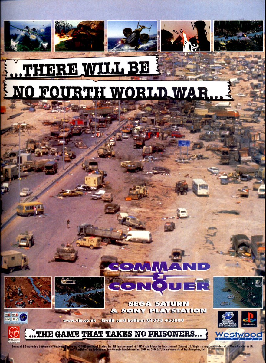 Command and Conquer advert (1995, Westwood Studios)