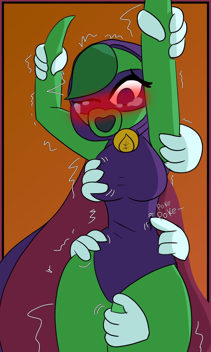 Amethchi's tweet photo. #くすぐり #tickling #cosquillas

Green shadow from pvz heroes https://t.co/RWn29biLFa