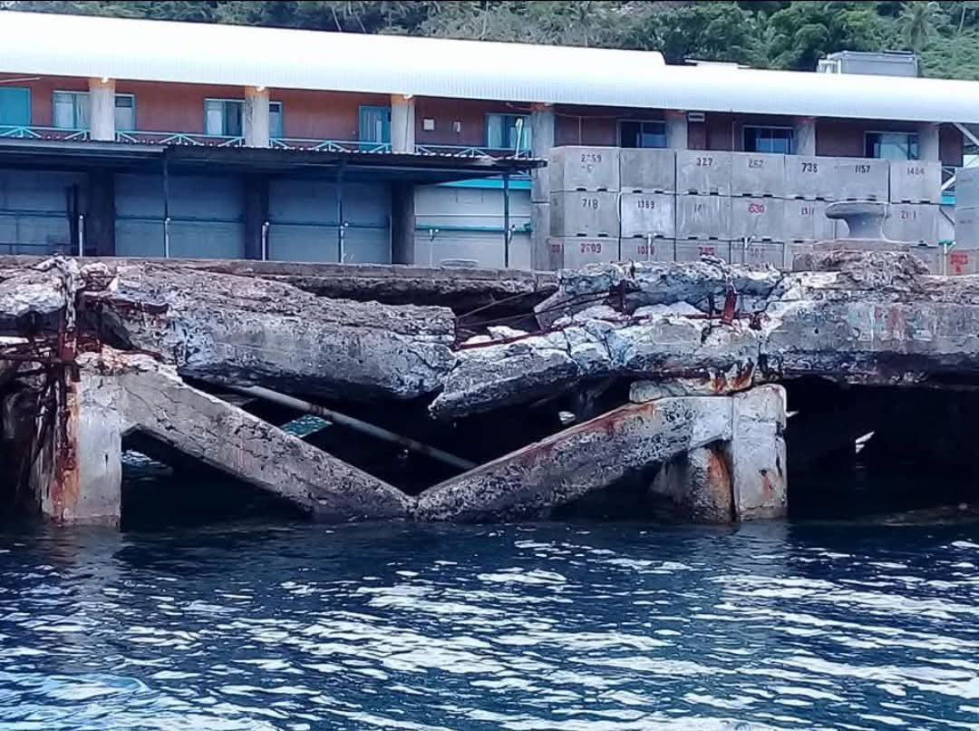 Levuka is a heritage listed town.

The property owners  face severe restrictions on what reno work can be done to their home.

All in the hope that we preserve the status and encourage tourism.

But the airport is closed and this is the state of the wharf
<a href="/FijiGovernment/">Fiji Government</a>