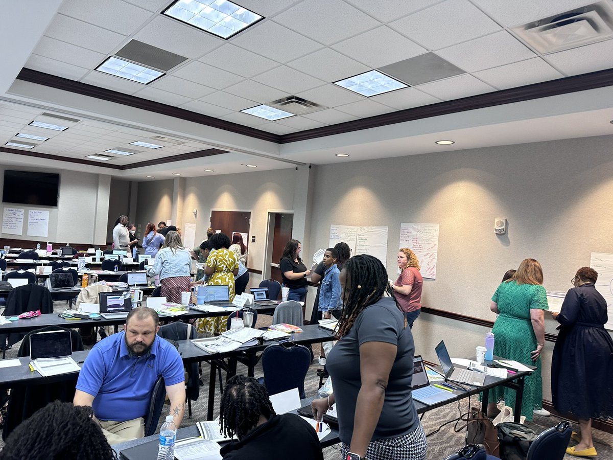 Our educators were hard at work today diving into the LA Educator Rubric! So proud of their dedication and commitment to growing excellence on their campuses and strengthening their impact for both teachers and students. 💪📚✨ #LEADS <a href="/NIETteach/">National Institute for Excellence in Teaching</a>