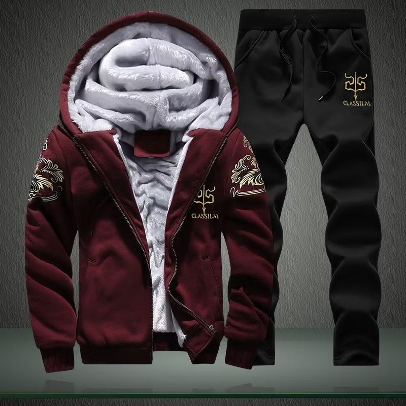 K4_Bastard's tweet photo. Dê uma olhada em Engrossar Homens Agasalho Definir Inverno Jaqueta De Capuz De Lã + Calças Moletons Hoodies Masculinos Casaco Esportivo Terno por R$161,70 - R$171,50. Compre na Shopee agora! https://t.co/YTDZpiIfuU https://t.co/YGcjybg9o6
