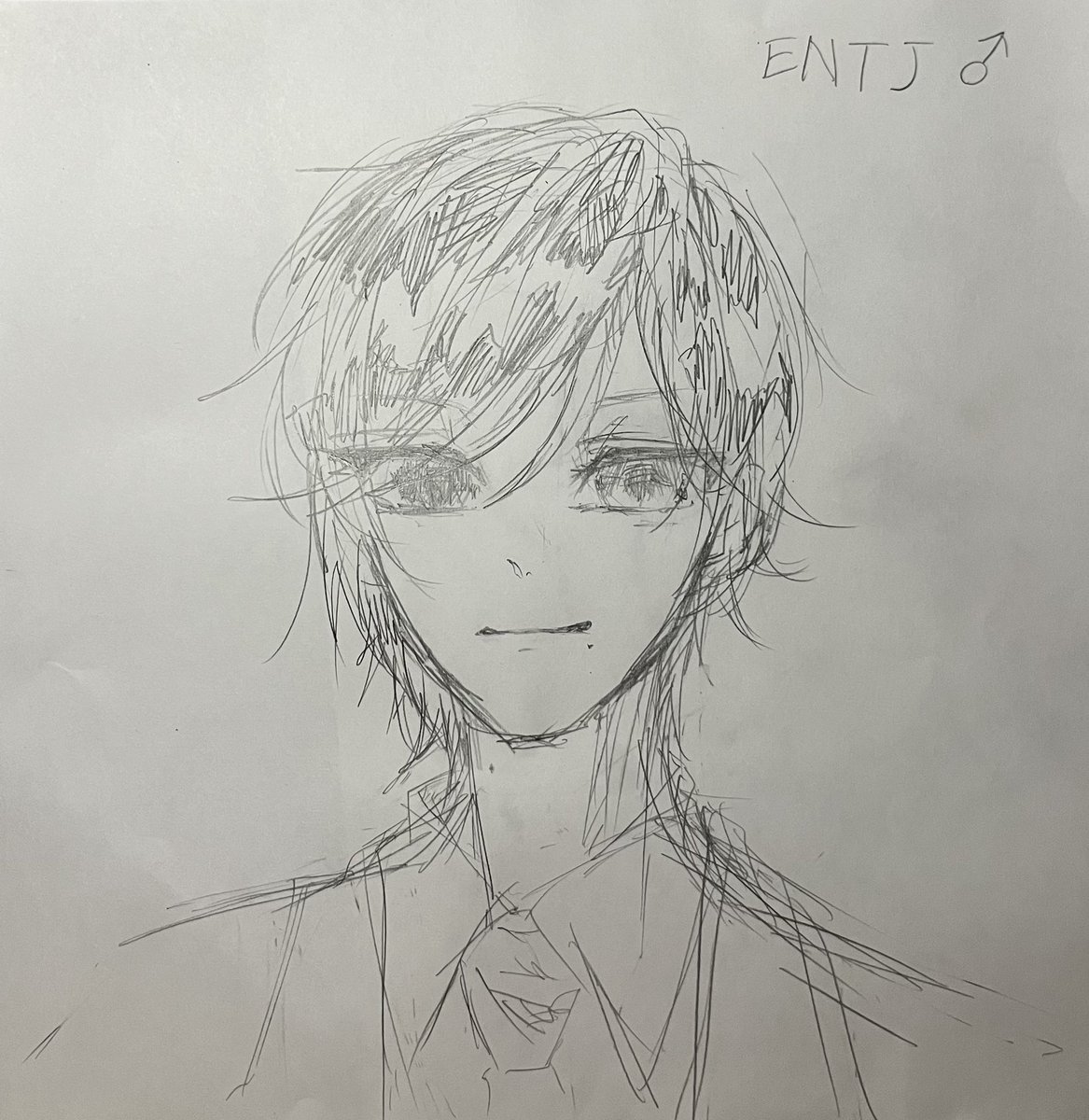 mino990905's tweet photo. ガチひっさしぶりに浮上した、MBTIのやつ描いた。お茶こぼして黄色くなってる https://t.co/5kwPIfYySW