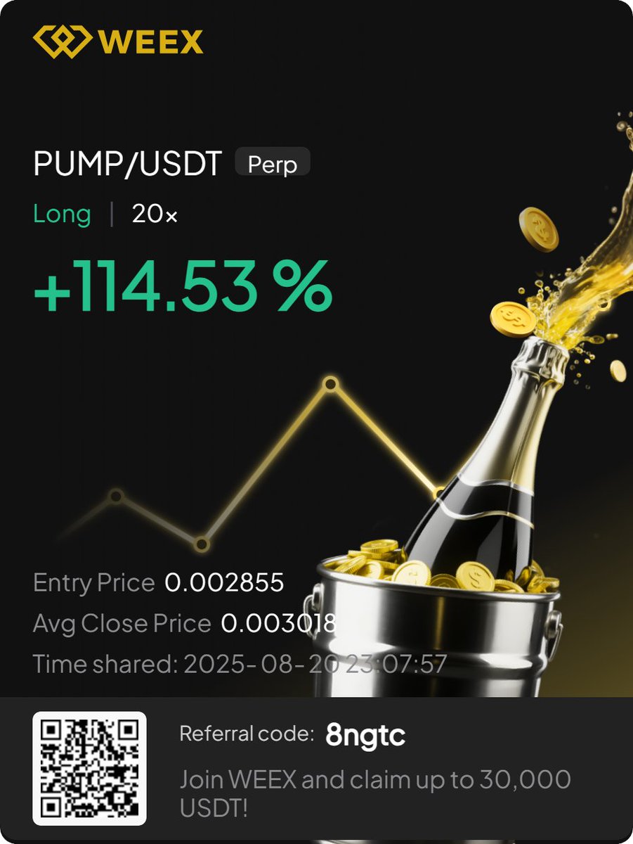 Join WEEX and claim up to 30,000 USDT! weex.com/register?vipCo…