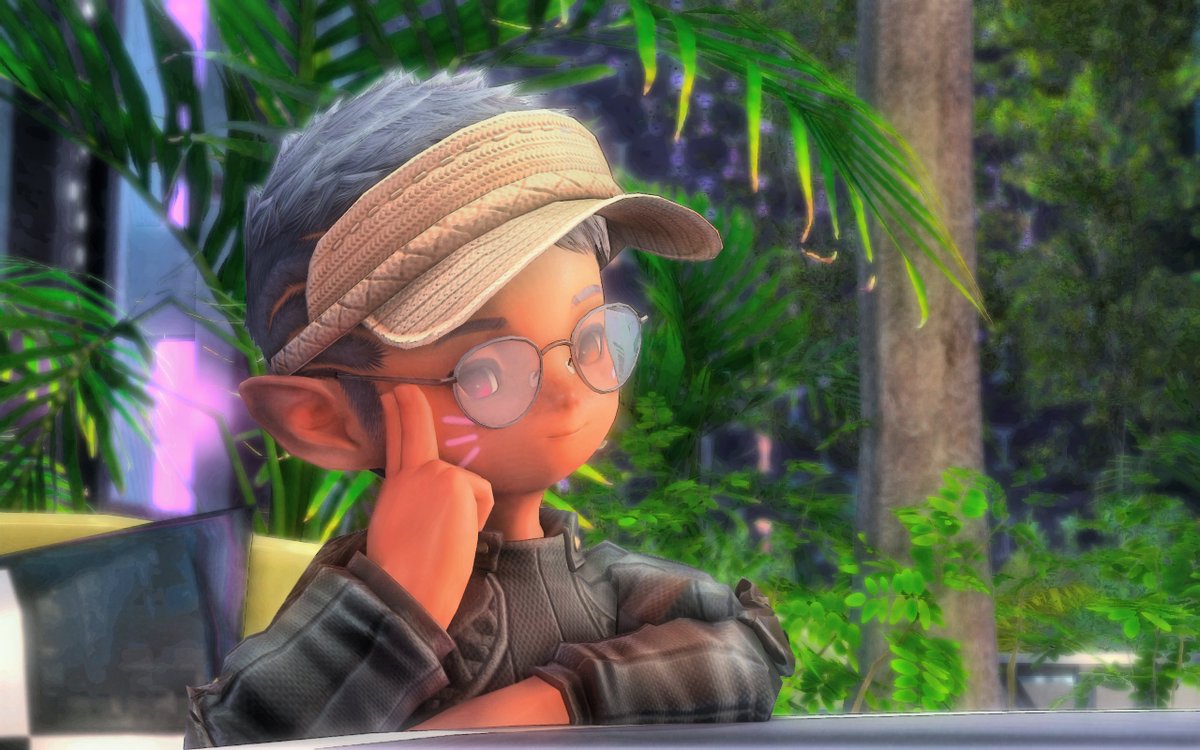 1111444777a's tweet photo. wanna have a date？
#公肥 #拉拉肥 #lalafell #ff14 #ララフェル #ララオス https://t.co/5cLK1WGvni