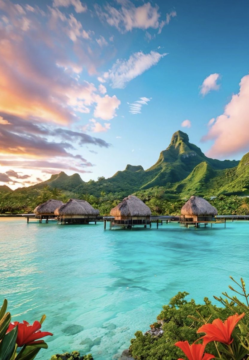 Good Morning 
Have a Wonderful Day

(Bora Bora,📷 Pinterest)