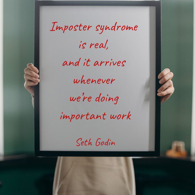 UnionGeneral2's tweet image. It’s Whiteboard Wednesday! 

"Imposter syndrome is real, and it arrives whenever we’re doing important work."

#uniongeneralins #whiteboardwednesday #whiteboard #sethgodin #impostersyndrome #importantwork #impact #perseverance #belief