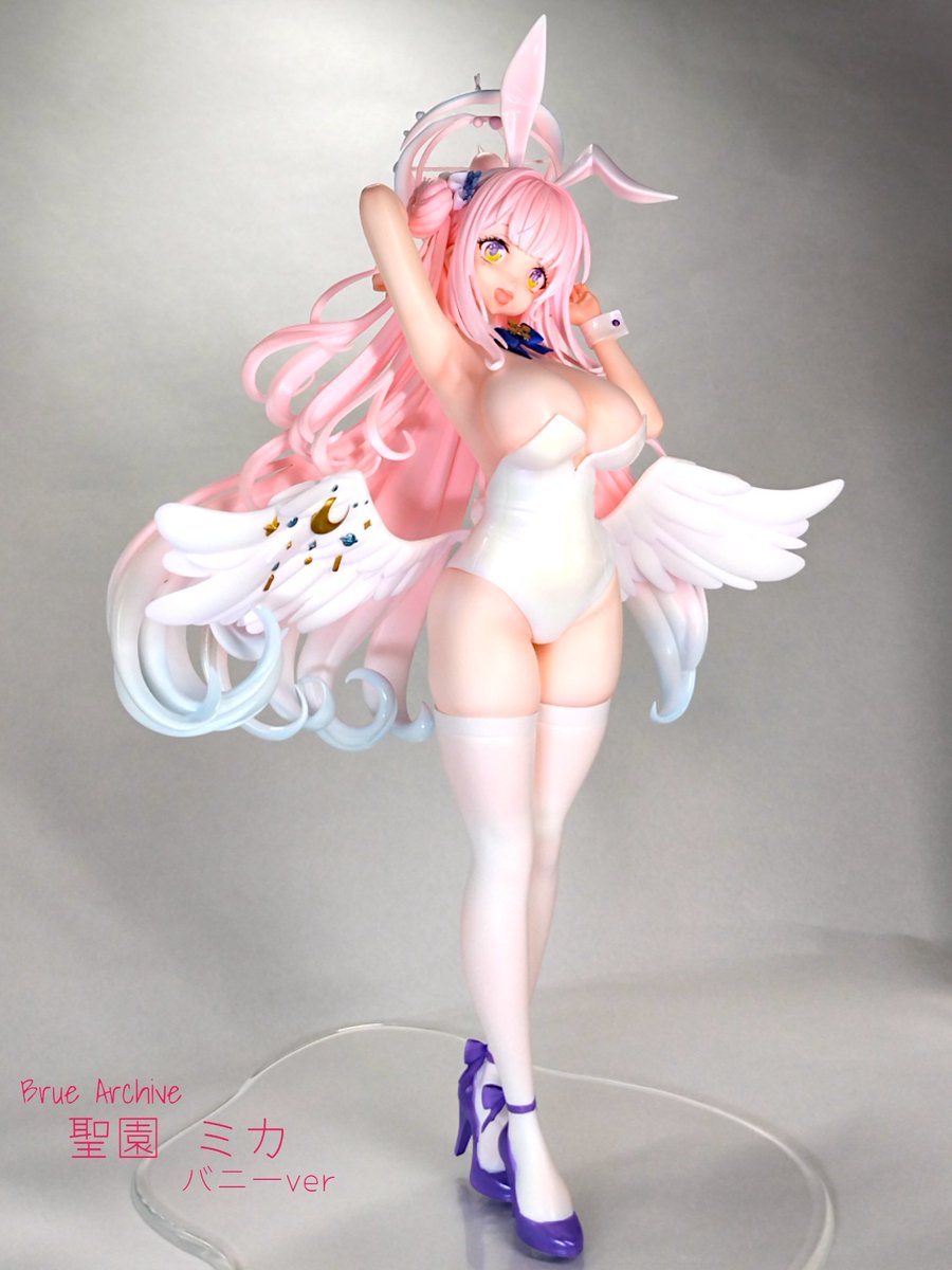 #バニーの日2025
肌とか髪とか、柔らかい塗装ができるようになってる⋯と思う😁
⇐２体目　　　　11体目→