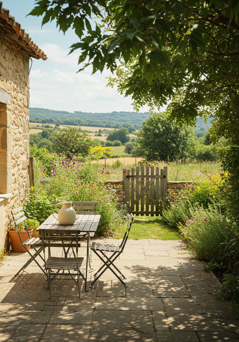 abcasahome's tweet image. A backyard like this makes staying home feel like a vacation. 

#summer  #backyard #BackyardVibes #cottagecore
