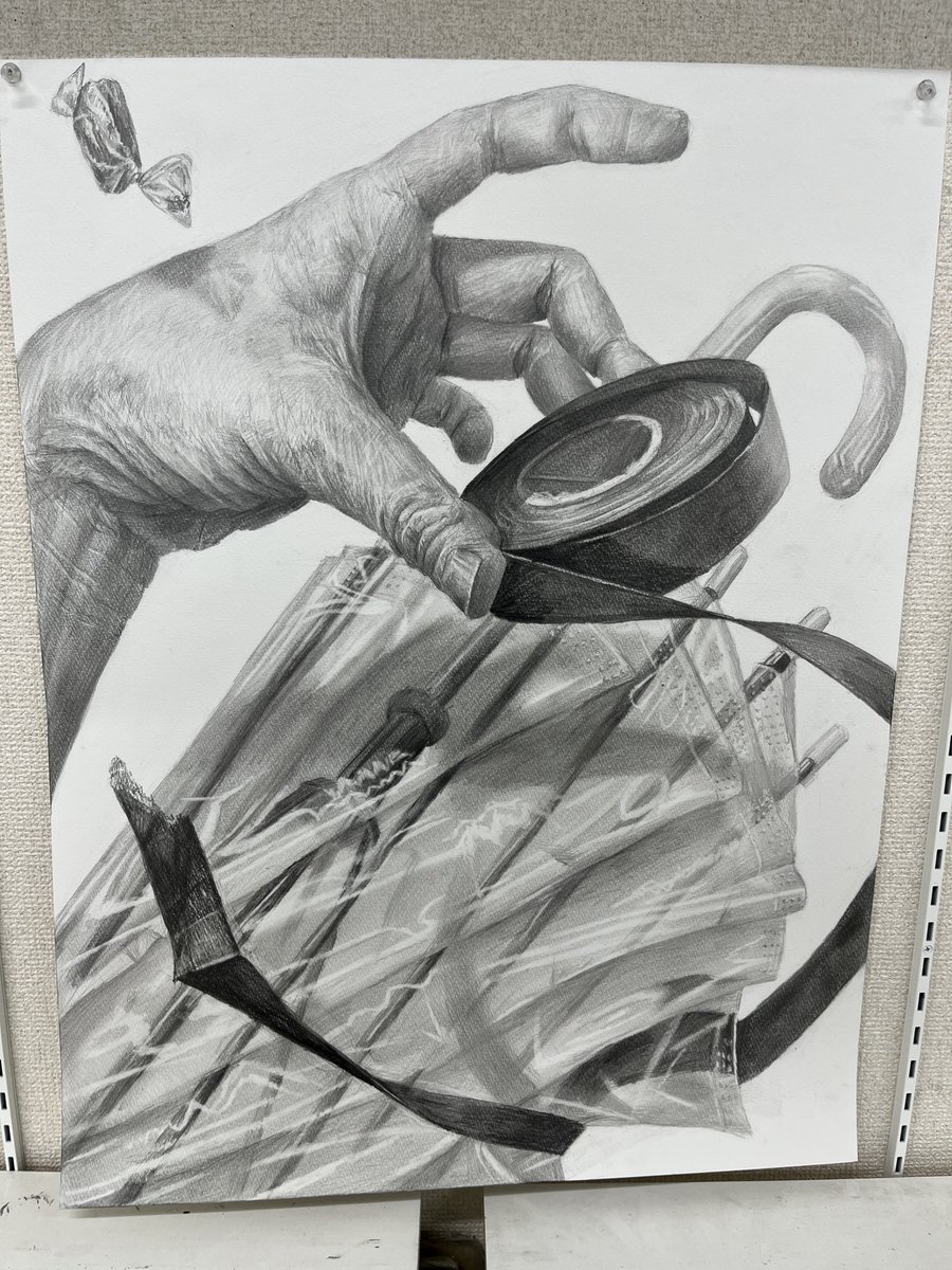 R4n_o7's tweet image. 構成デッサン