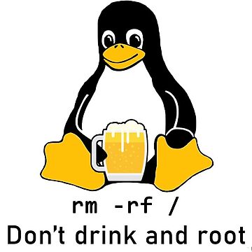 warning to new linux users !