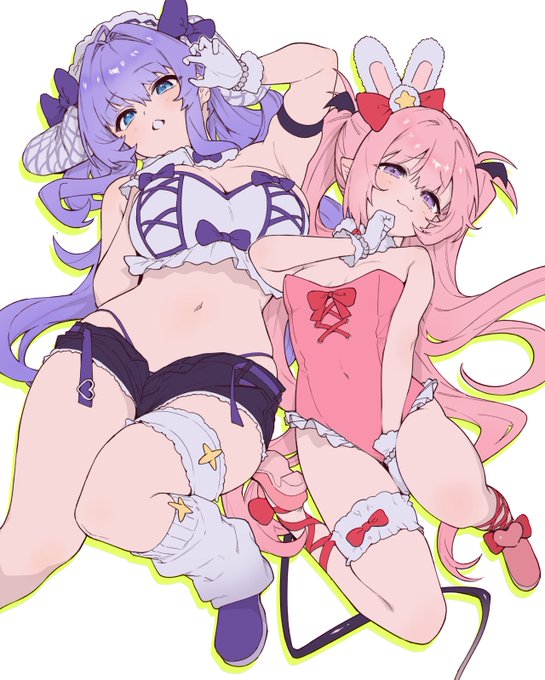 #バニーの日 大と小🐇 