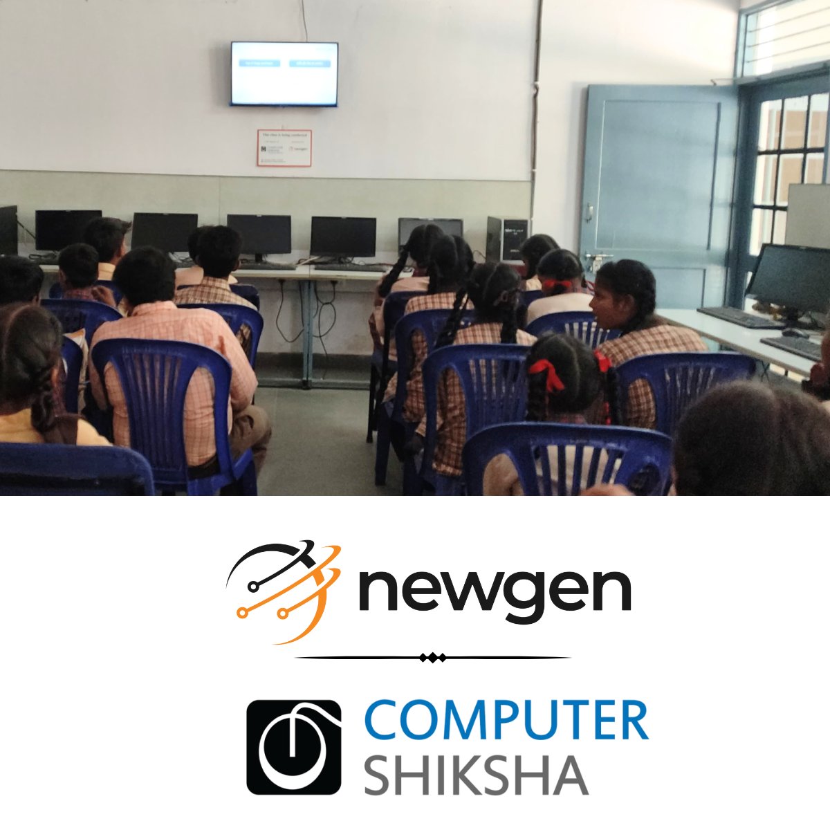 2.2 lakh students in 800 schools across 22 states!

The CSR project with the support of Newgen Software reaches 2.2 lakh students in 800 schools across 22 states and 4 UTs.

We continue to build a future where technology empowers the educational landscape of India.