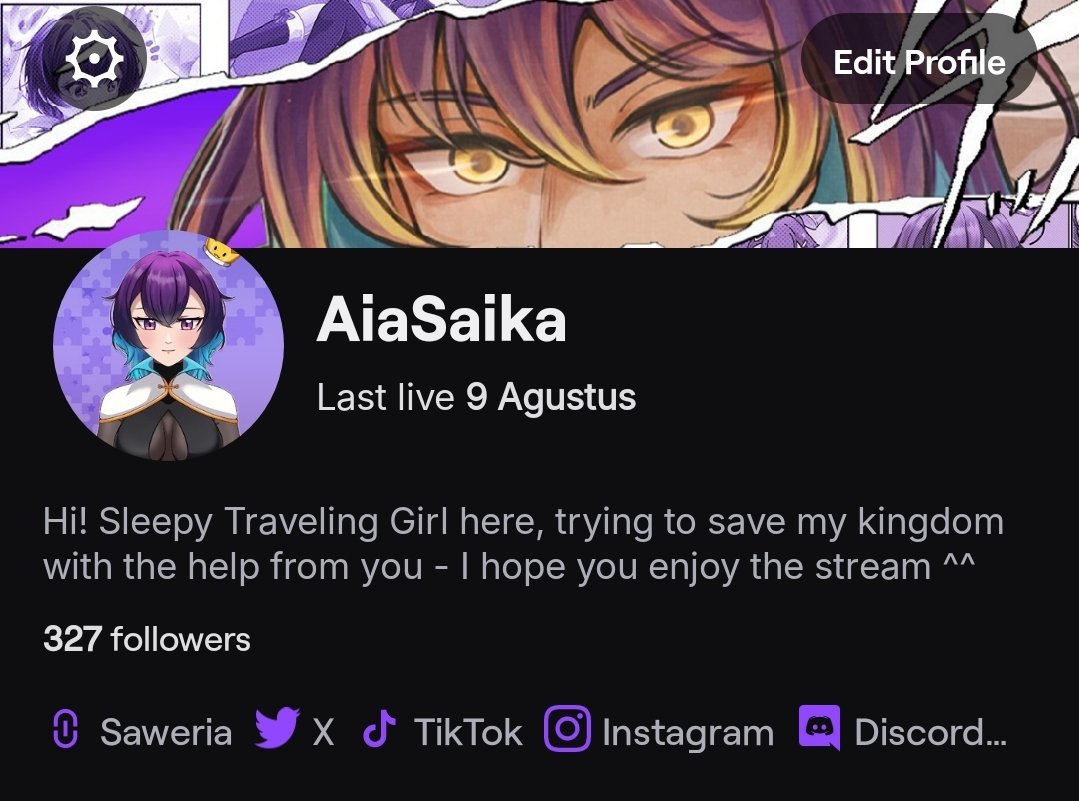 haloww eyumian!
terima kasih banyak atas 300+ followersnya 🎉 
aku akan live stream 12 jam (kalo kuat) dalam beberapa menit lagi ✨️