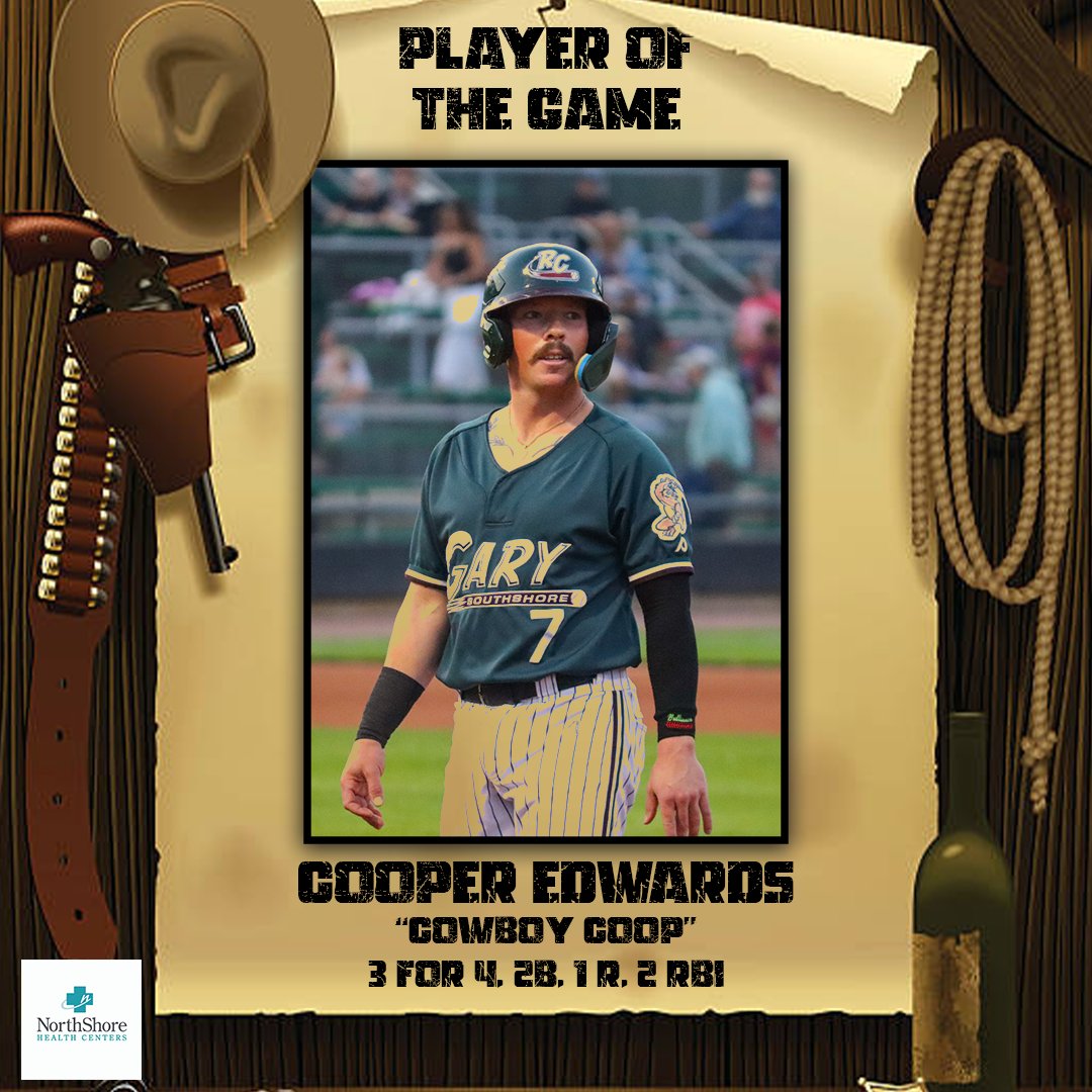 *Pew* *pew* Cowboy Coop comes in hot tonight to earn our spot as the NorthShore Health Centers Player of the Game 🤠