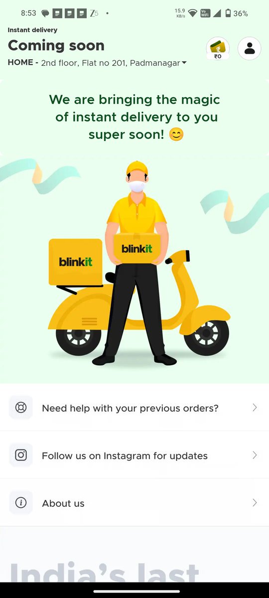 kommanaavinash's tweet photo. @blinkitcares Hi @blinkitcares , please check my order id which is ordered on the 7th of July. Also please find the error message screenshot. Earlier i ordered many orders to this location, but now iam getting below error.
Order id : ORD56092378768 https://t.co/YQyX2WvMzH