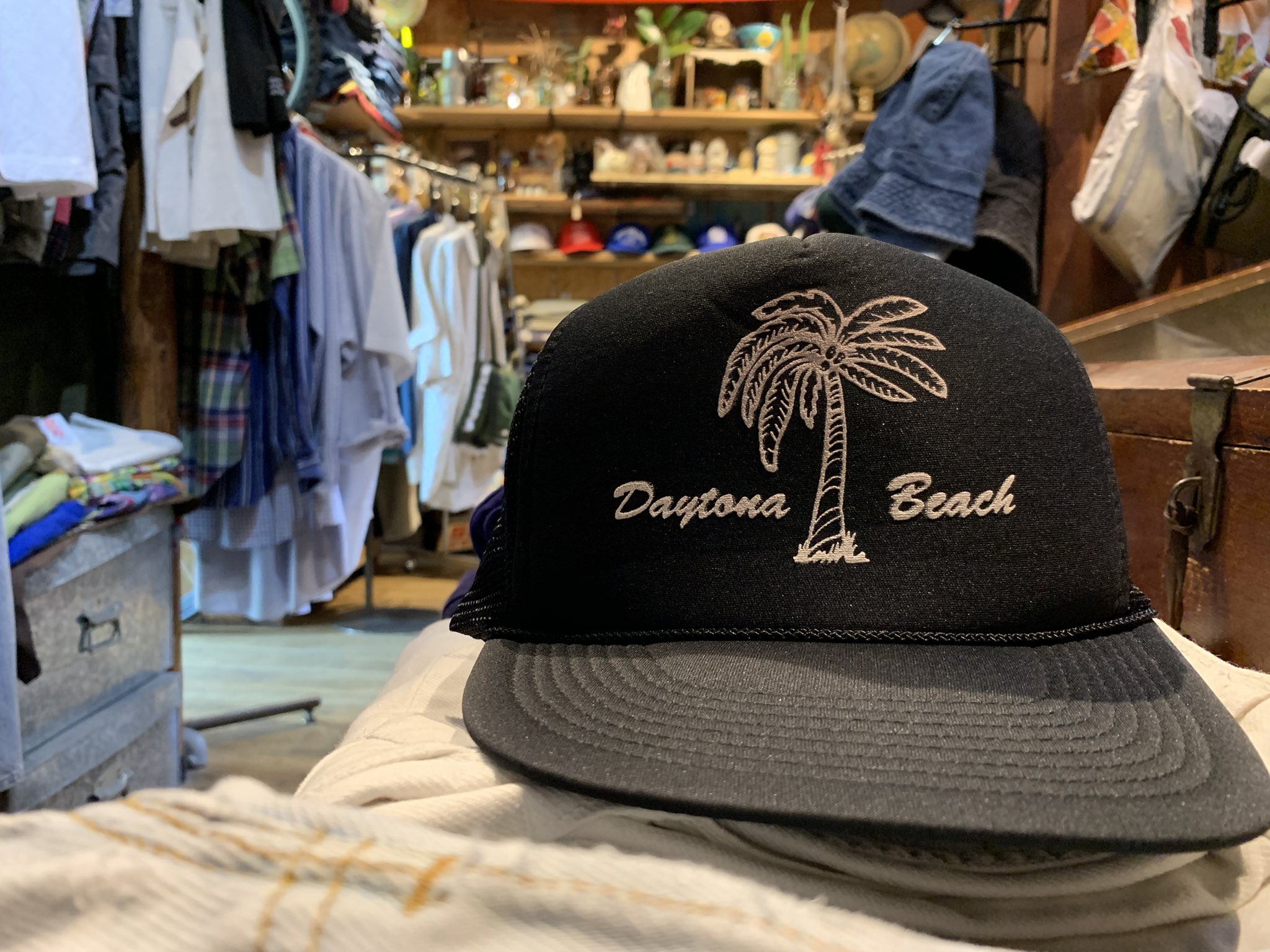 【USA製】Trident キャップ ヴィンテージ Vintage Cap 古着 雑貨 古着 90s USA製 PLATTS フロント ワンポイント 刺しゅう